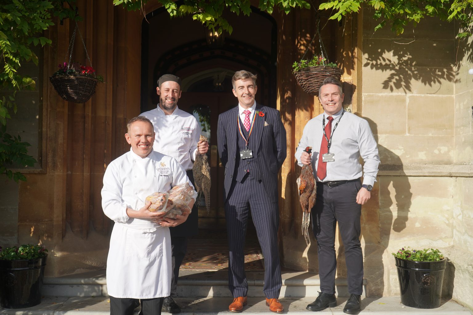 100 birds for UK best game school in 'Great British Game Week' Queen