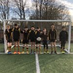 boys in their football kit