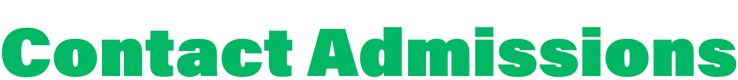 Contact Admissions