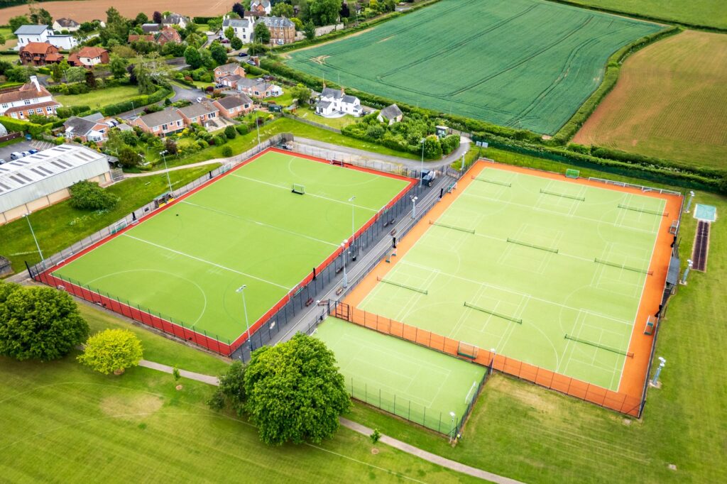 Queen's College Taunton's Astroturf facilities