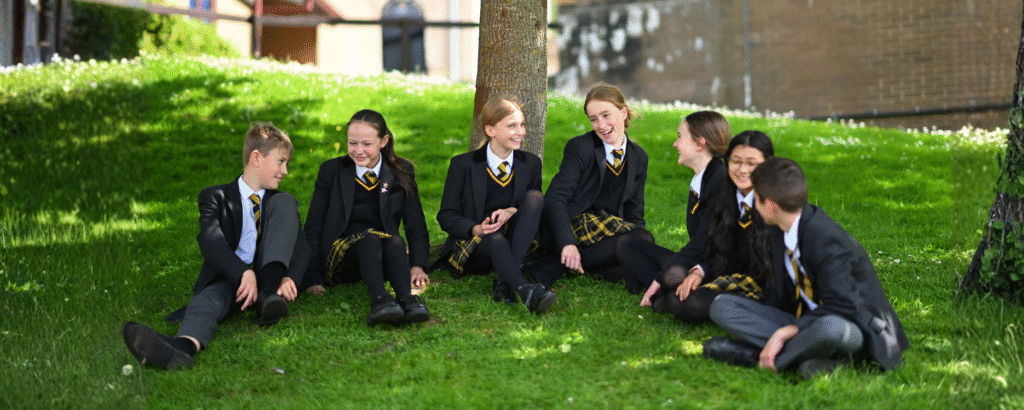 Queen's College Taunton Senior School pupils