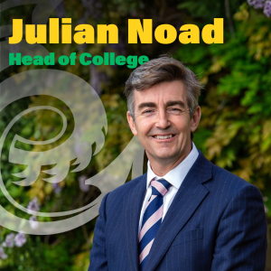 Queen's College Taunton Head of College, Julian Noad