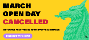 Queen's College Taunton's March Open Day is Cancelled, Instead we are open every day in March