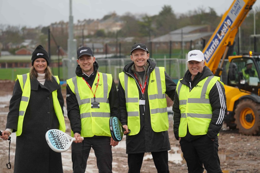 Queen's College Taunton Smash Padel courts