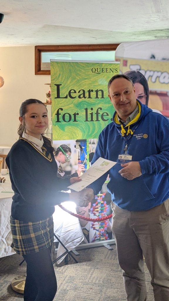 Queen's College Taunton Pupil Wins Heat of the Rotary Young Chef of the Year