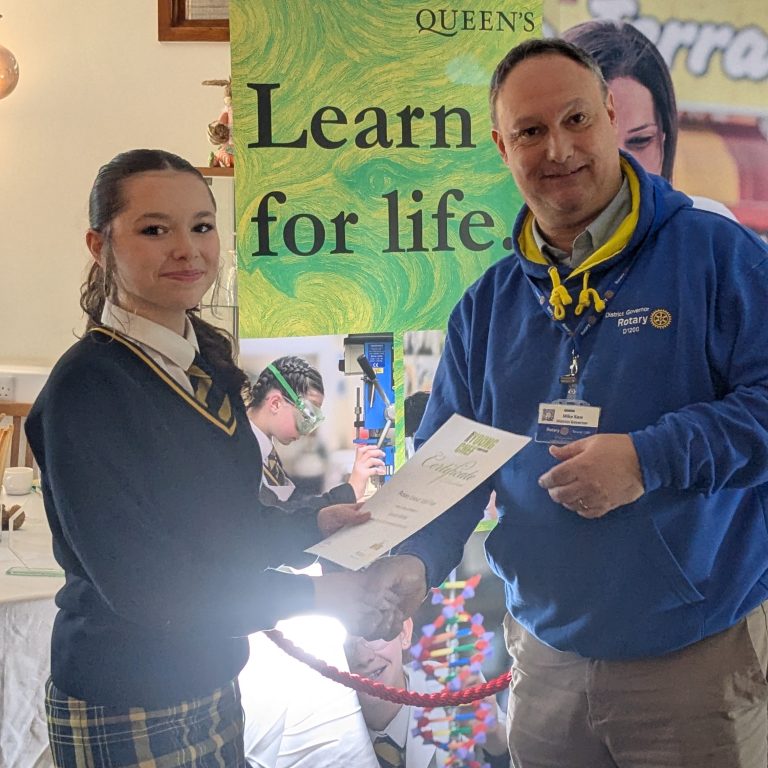 Queen's College Taunton Pupil Wins Heat of the Rotary Young Chef of the Year