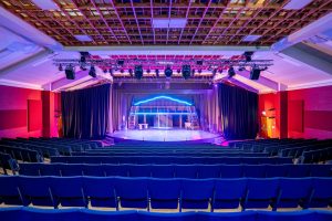 Queen's College 500-seat theatre venue hosting the Taunton Apprenticeship Evening