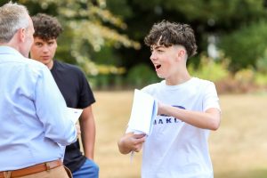 GCSE student celebrates results over double the national average